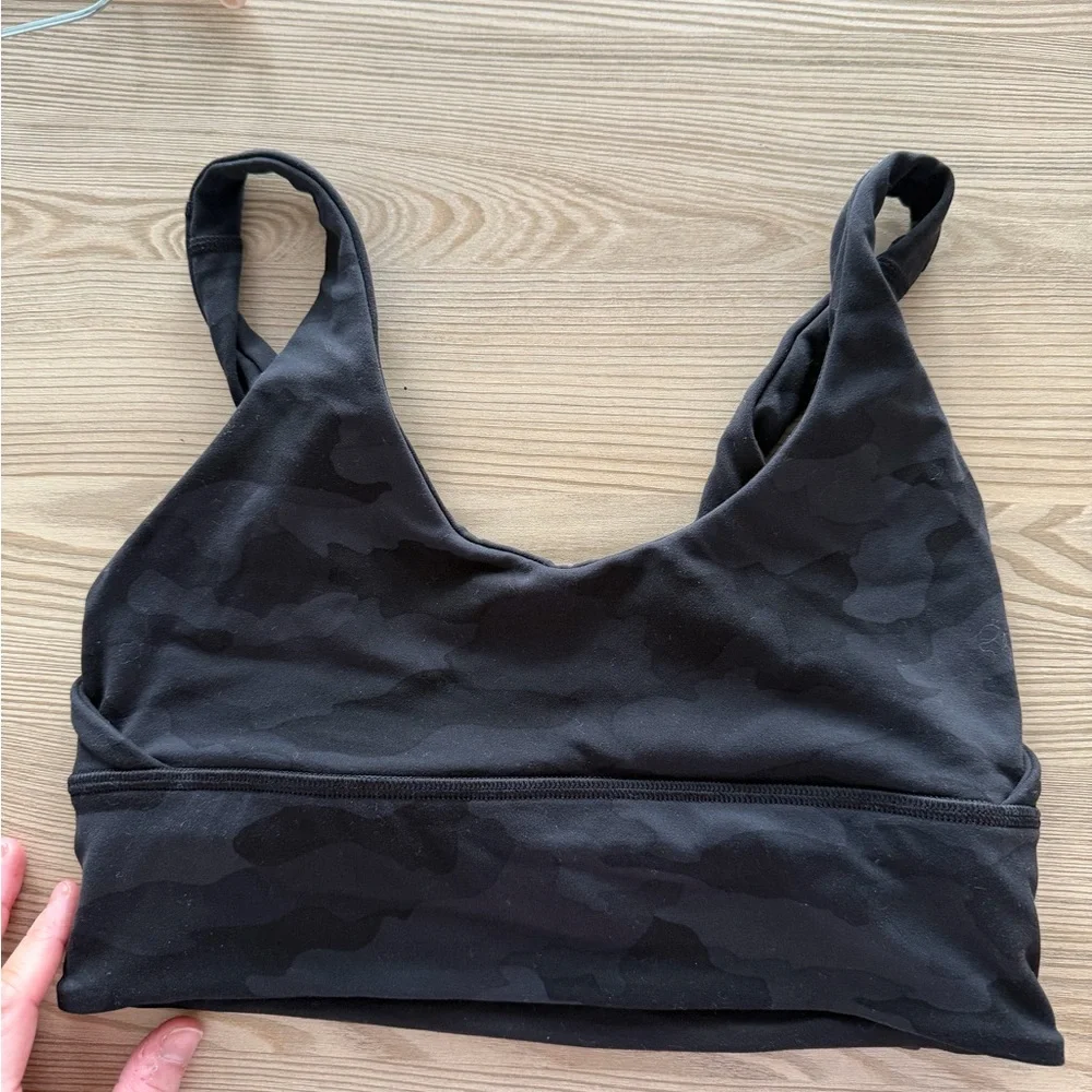 Lululemon align reversible sports bra black camo - Picture 2 of 4